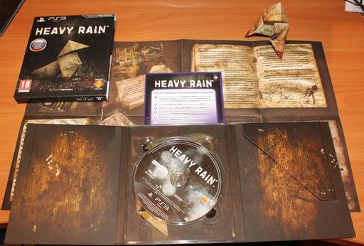 Heavy Rain - "Дождь как шорох страниц". Коллекционное издание Heavy Rain.